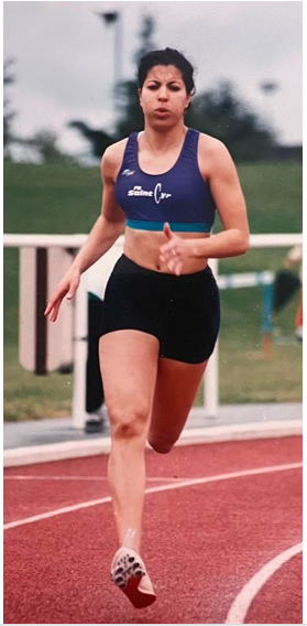 Houria Afoufou designer mobilier artisanal maroc - parcours sportif